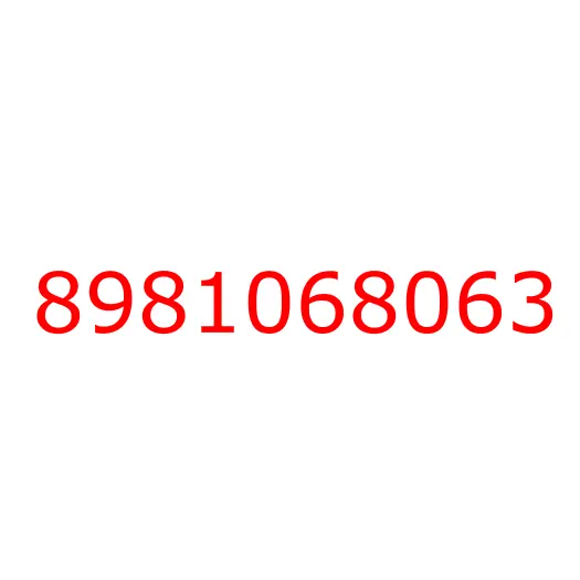 8981068063 BRACKET; FRT SPR,FRT, 8981068063