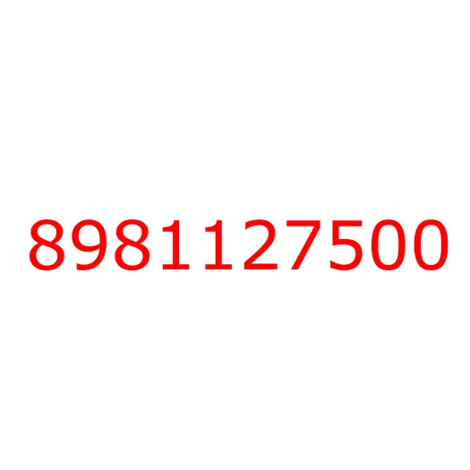 8981127500 08.808 PLATE; CAUTION,LSV, 8981127500