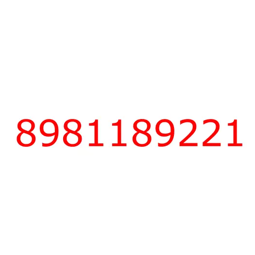 8981189221 BRACKET; SWITCH, 8981189221