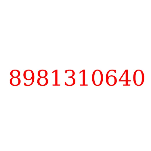 8981310640 проводка приборной доски, 8981310640