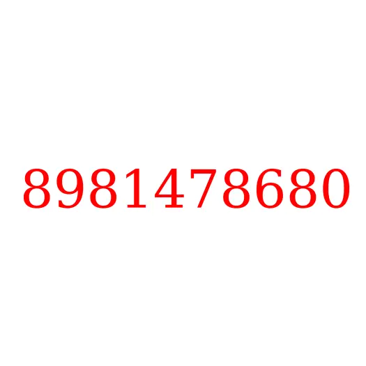 8981478680 Поршень двигателя 4HK1TC ISUZU, 8981478680