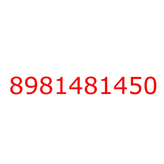 8981481450 06.671 PIPE; OIL,P/S RETURN, 8981481450