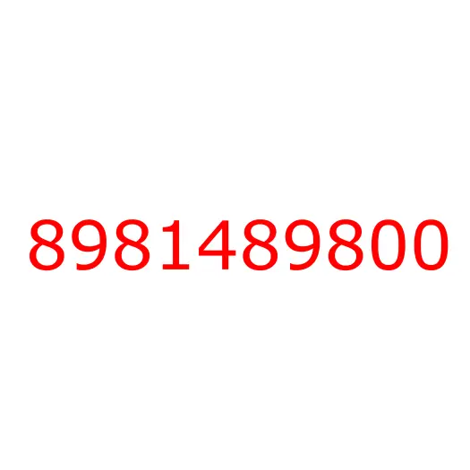 8981489800 BRACKET; ENG MTG,RR, 8981489800