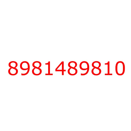 8981489810 BRACKET; ENG MTG,RR, 8981489810