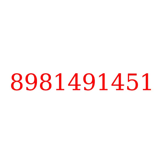 8981491451 фара противотуманная в сборе, 8981491451