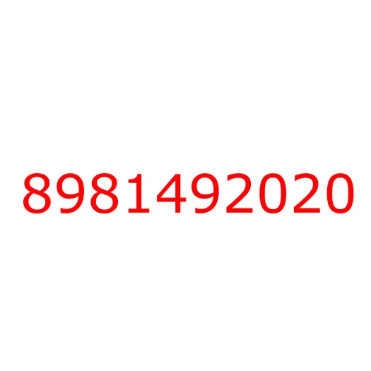 8981492020 RUBBER; SUPPORT, 8981492020