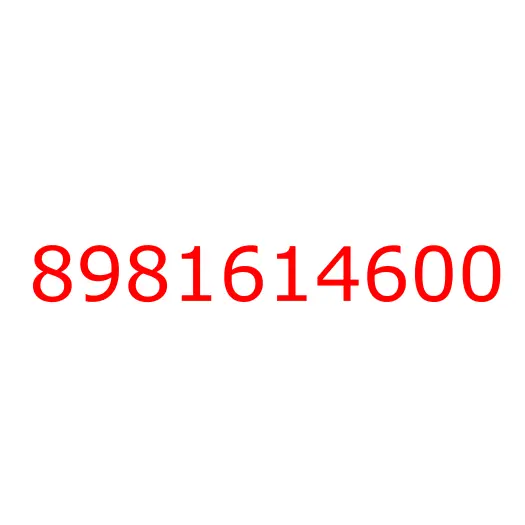 8981614600 PLATE; CAUTION,WARNING, 8981614600