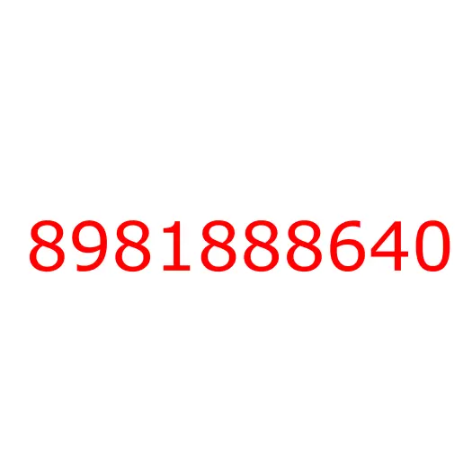 8981888640 08.155 INSULATOR; NOISE, 8981888640