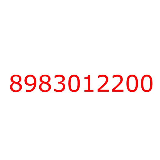 8983012200 PLATE; NAME,SPD RANGE, 8983012200