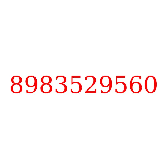 8983529560 Поперечина задней подвески кабины, 8983529560