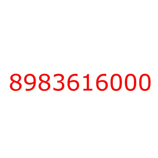 8983616000 LABEL; CAUTION,A/C, 8983616000