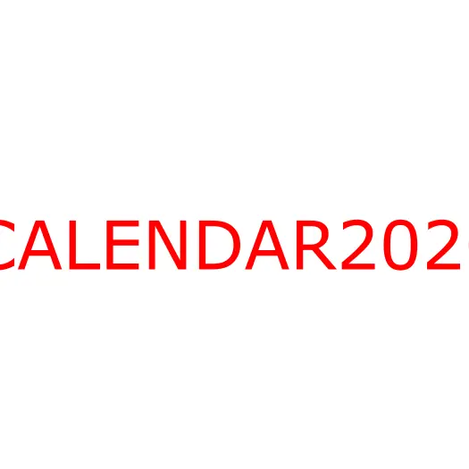 CALENDAR2020 Календарь квартальный с логотипом ISUZU, CALENDAR2020