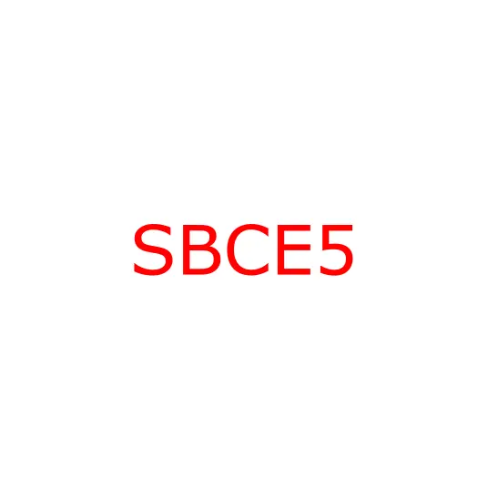 SBCE5 Сервисная книжка C-серия Евро5, SBCE5