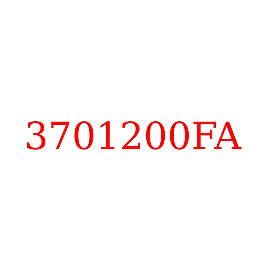 3701200FA Стартер (12V 2.3KW) 4DA1 JAC N56, 3701200FA