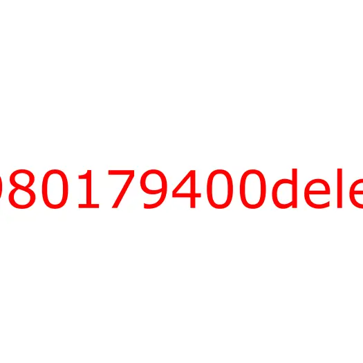 8980179400delete Торсион кабины	FVR/FSR, 8980179400delete