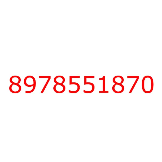 8978551870 Выключатель (датчик) стоп-сигнала ISUZU NQR75/71, 8978551870